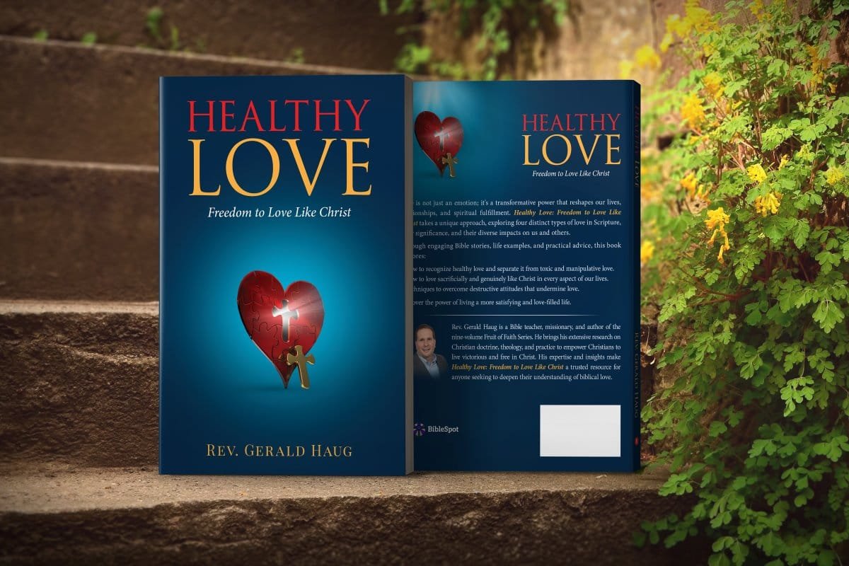Front and back cover of Healthy Love book